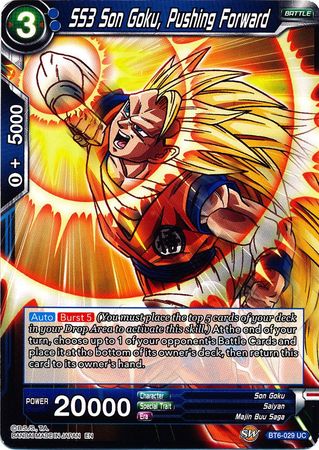 SS3 Son Goku, Pushing Forward (BT6-029) [Destroyer Kings] | Red Riot Games CA