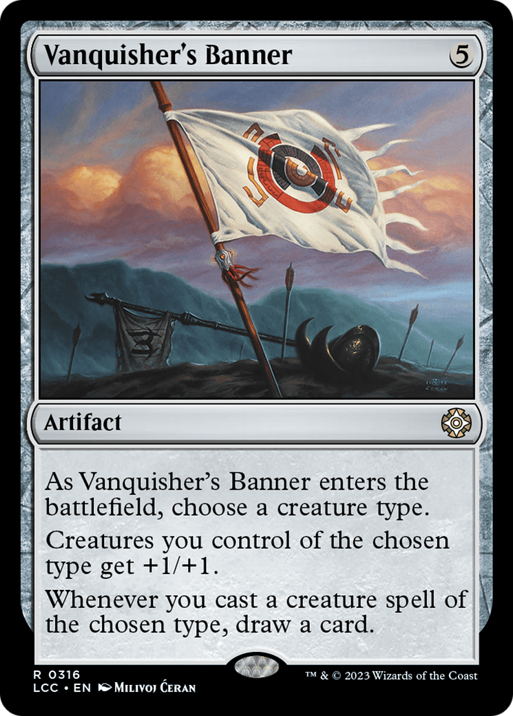 Vanquisher's Banner [The Lost Caverns of Ixalan Commander] | Red Riot Games CA