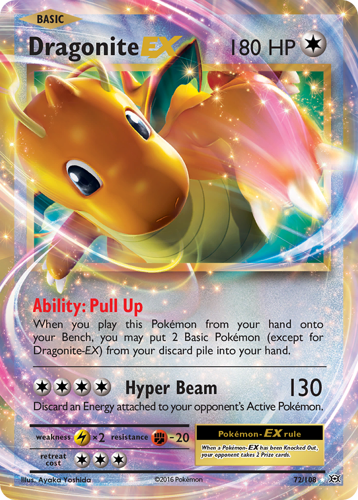 Dragonite EX (72/108) [XY: Evolutions] | Red Riot Games CA