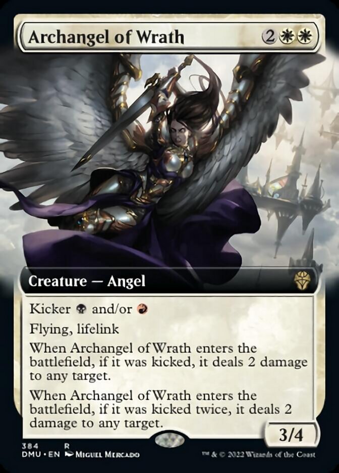 Archangel of Wrath (Extended Art) [Dominaria United] | Red Riot Games CA