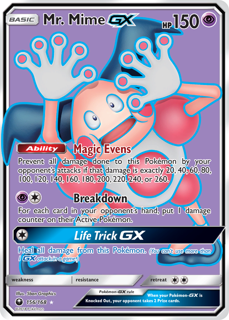 Mr. Mime GX (156/168) [Sun & Moon: Celestial Storm] | Red Riot Games CA