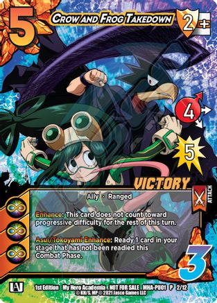 Crow and Frog Takedown (Victory) [Promo Cards]