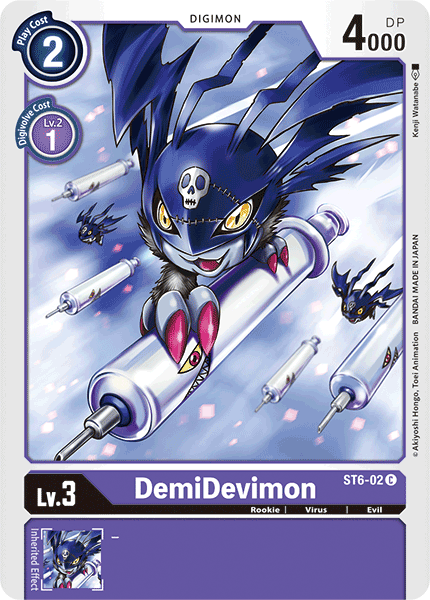 DemiDevimon [ST6-02] [Starter Deck: Venomous Violet] | Red Riot Games CA