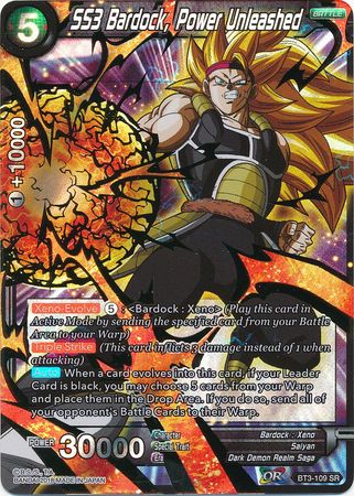 SS3 Bardock, Power Unleashed (BT3-109) [Cross Worlds] | Red Riot Games CA