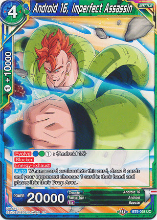 Android 16, Imperfect Assassin (BT9-098) [Universal Onslaught] | Red Riot Games CA