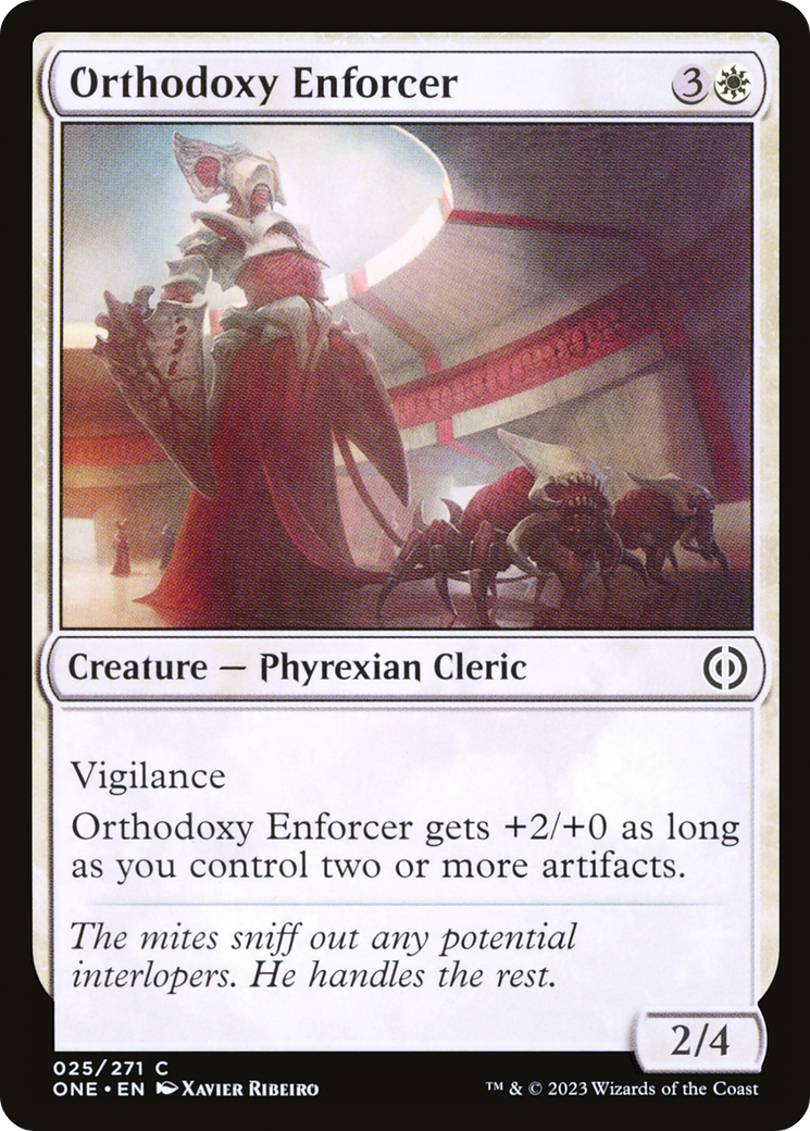 Orthodoxy Enforcer [Phyrexia: All Will Be One] | Red Riot Games CA