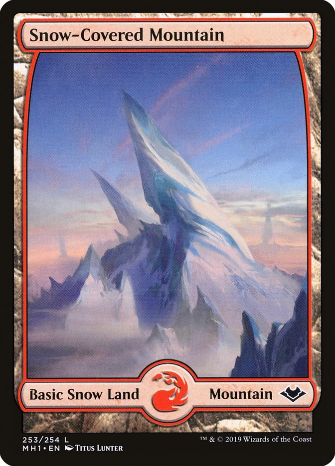 Snow-Covered Mountain [Modern Horizons] | Red Riot Games CA