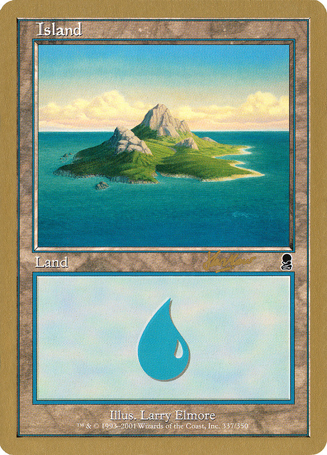Island (shh337) (Sim Han How) [World Championship Decks 2002] | Red Riot Games CA