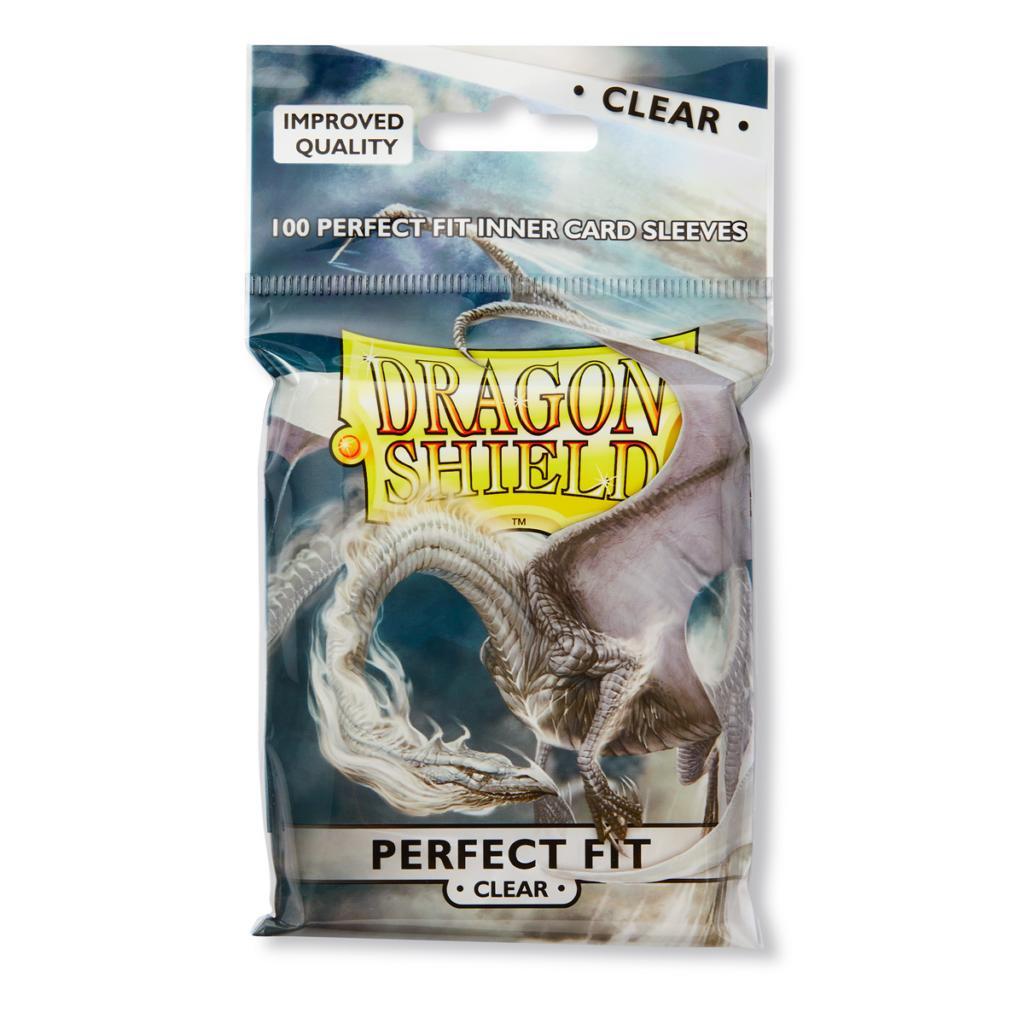 Dragon Shield Perfect Fit Sleeve - Clear 100ct | Red Riot Games CA