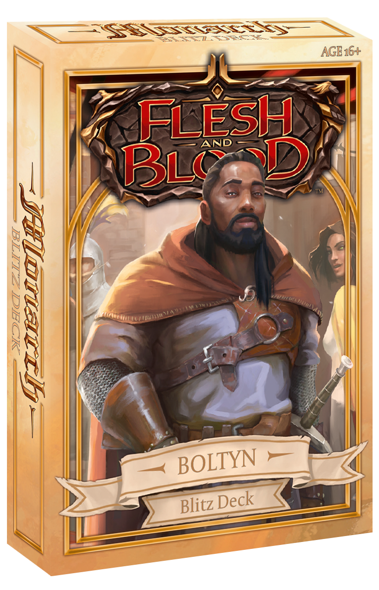 Monarch - Boltyn Blitz Deck (Limit to 1 per customer) | Red Riot Games CA