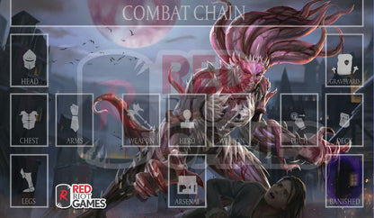 Shadowy Brute Playmat by Red Riot Games