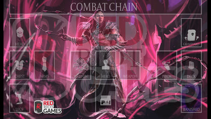 Whip Runeblade Playmat by Red Riot Games