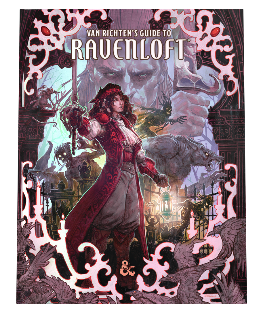 Van Richten's Guide to Ravenloft Hobby Store Alt Cover | Red Riot Games CA