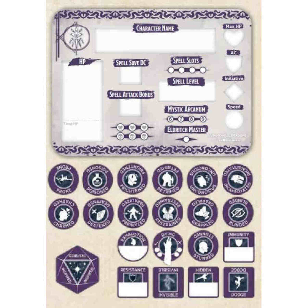 D&D Class Token Set