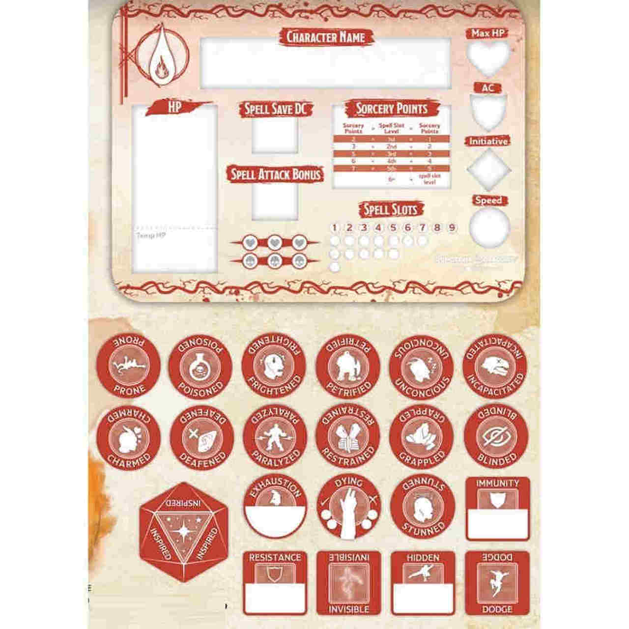 D&D Class Token Set