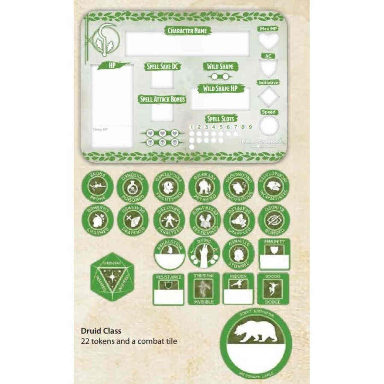 D&D Class Token Set