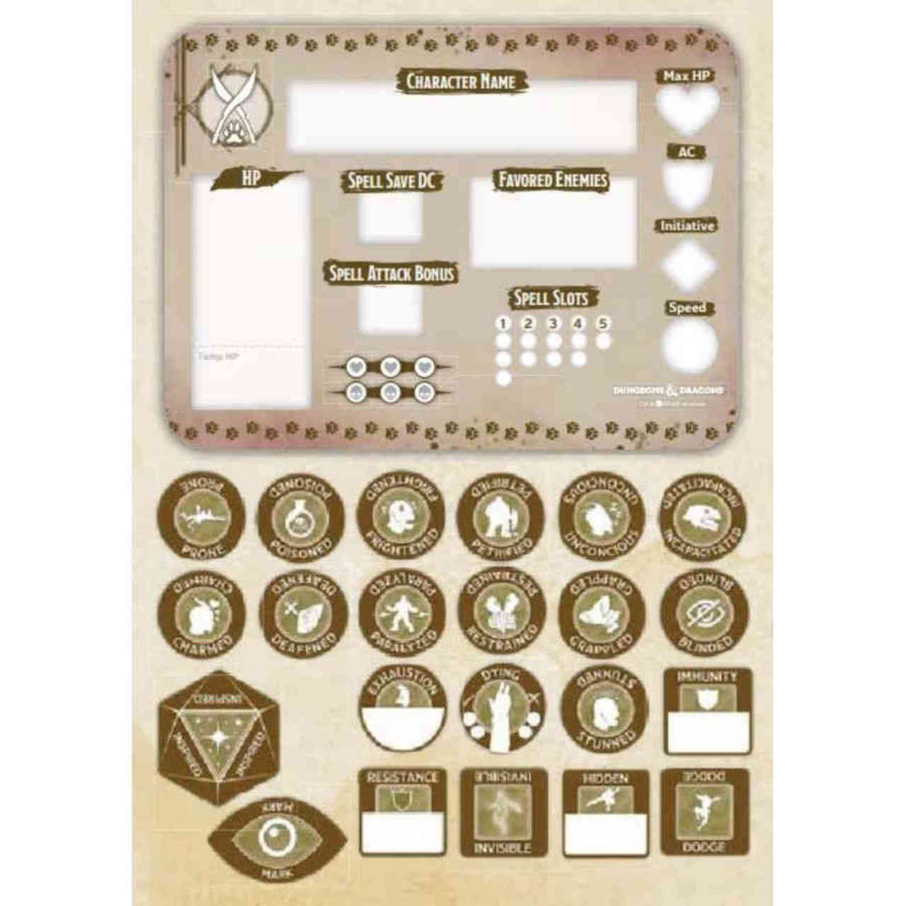 D&D Class Token Set