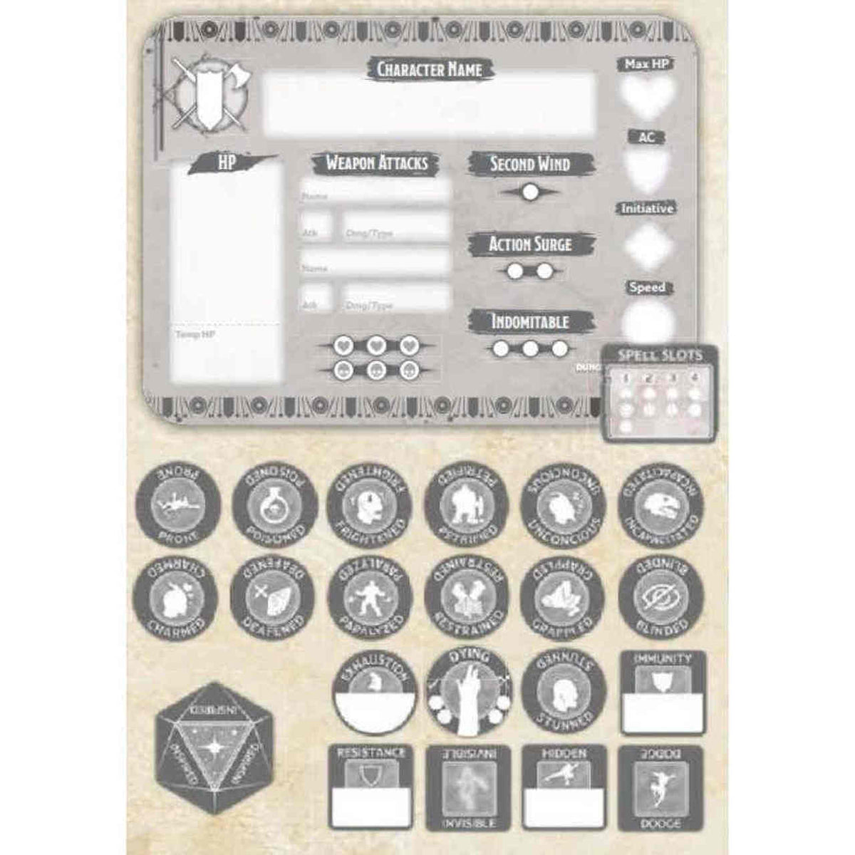 D&D Class Token Set