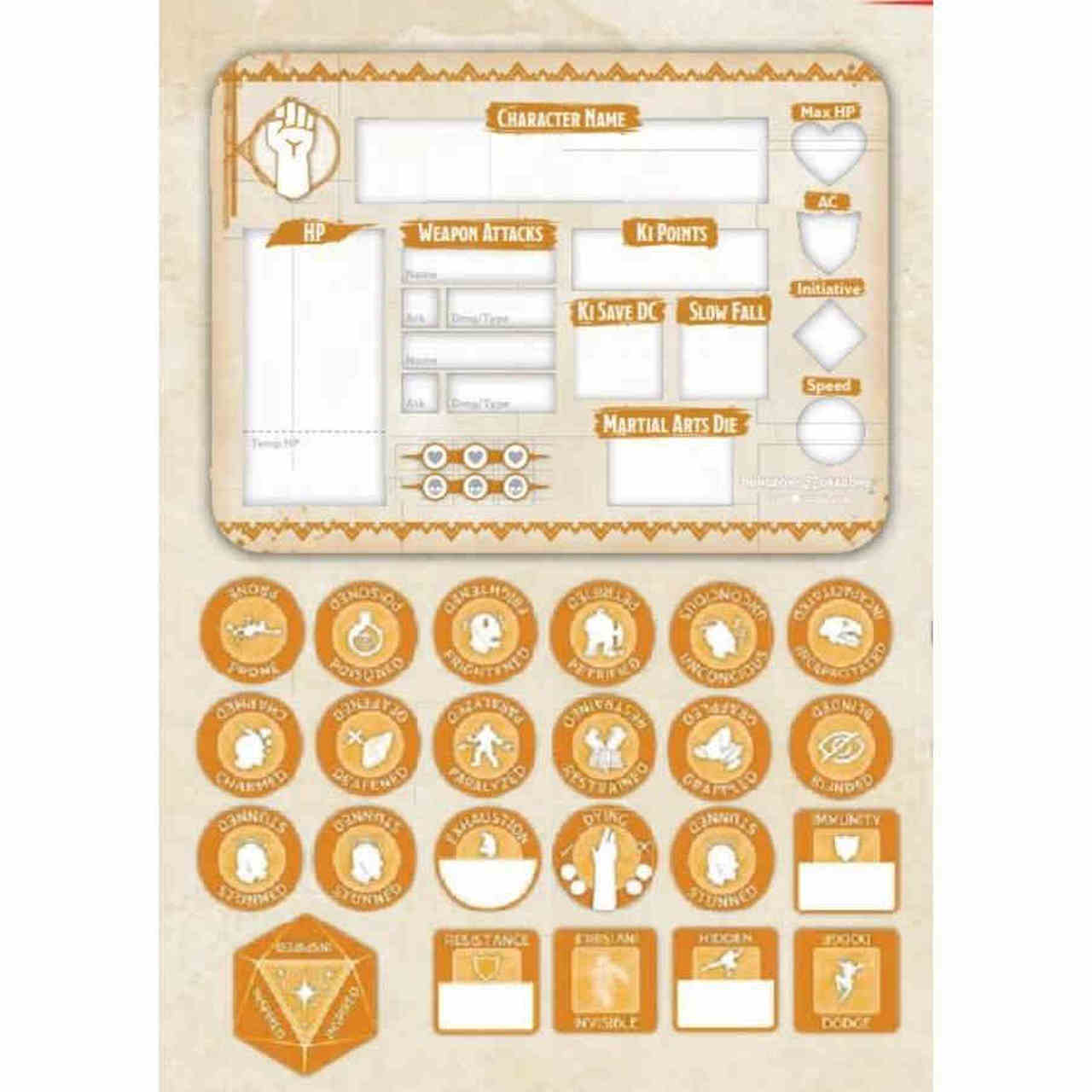 D&D Class Token Set