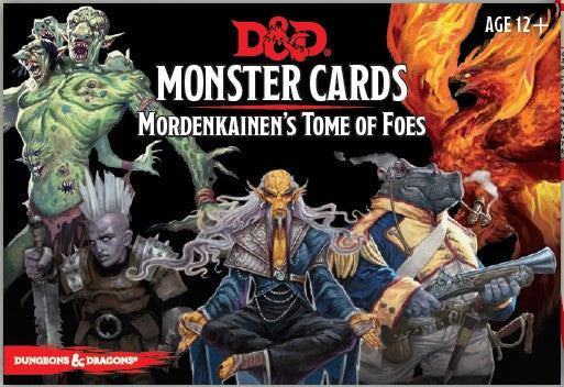 Monster Cards Mordenkainens Tome of Foes | Red Riot Games CA