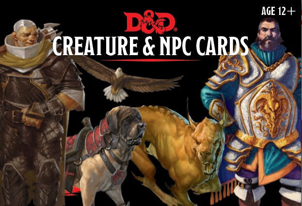 Creature and NPC Cards | Red Riot Games CA
