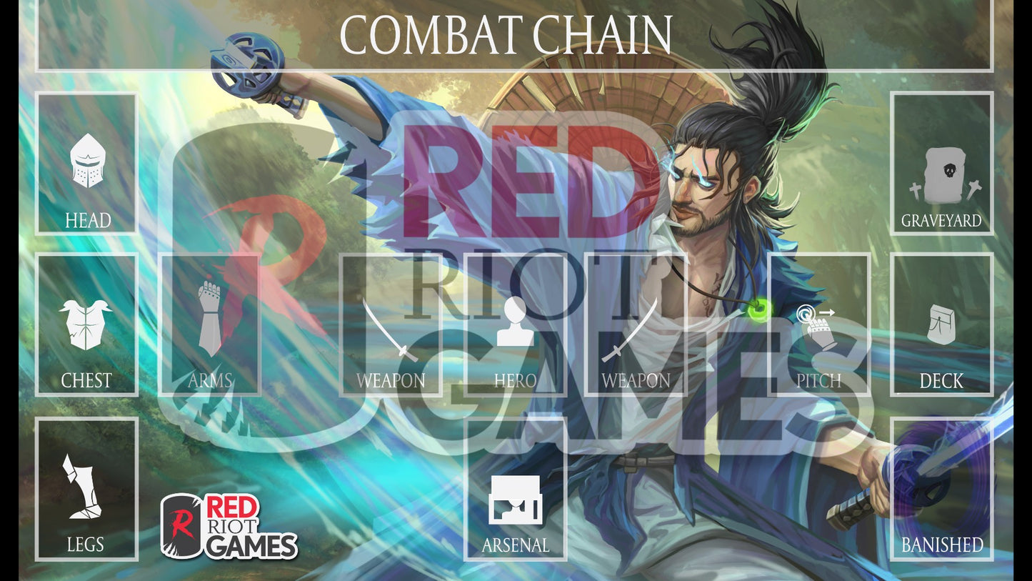 Male Ninja Playmat by Red Riot Games