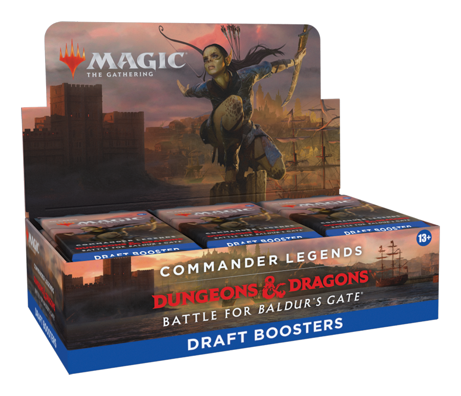 COMMANDER LEGENDS: BATTLE FOR BALDUR'S GATE Draft BOOSTER BOX