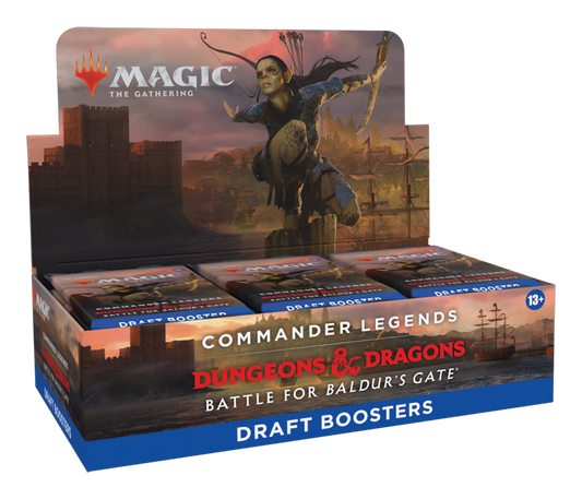 COMMANDER LEGENDS: BATTLE FOR BALDUR'S GATE Draft BOOSTER BOX