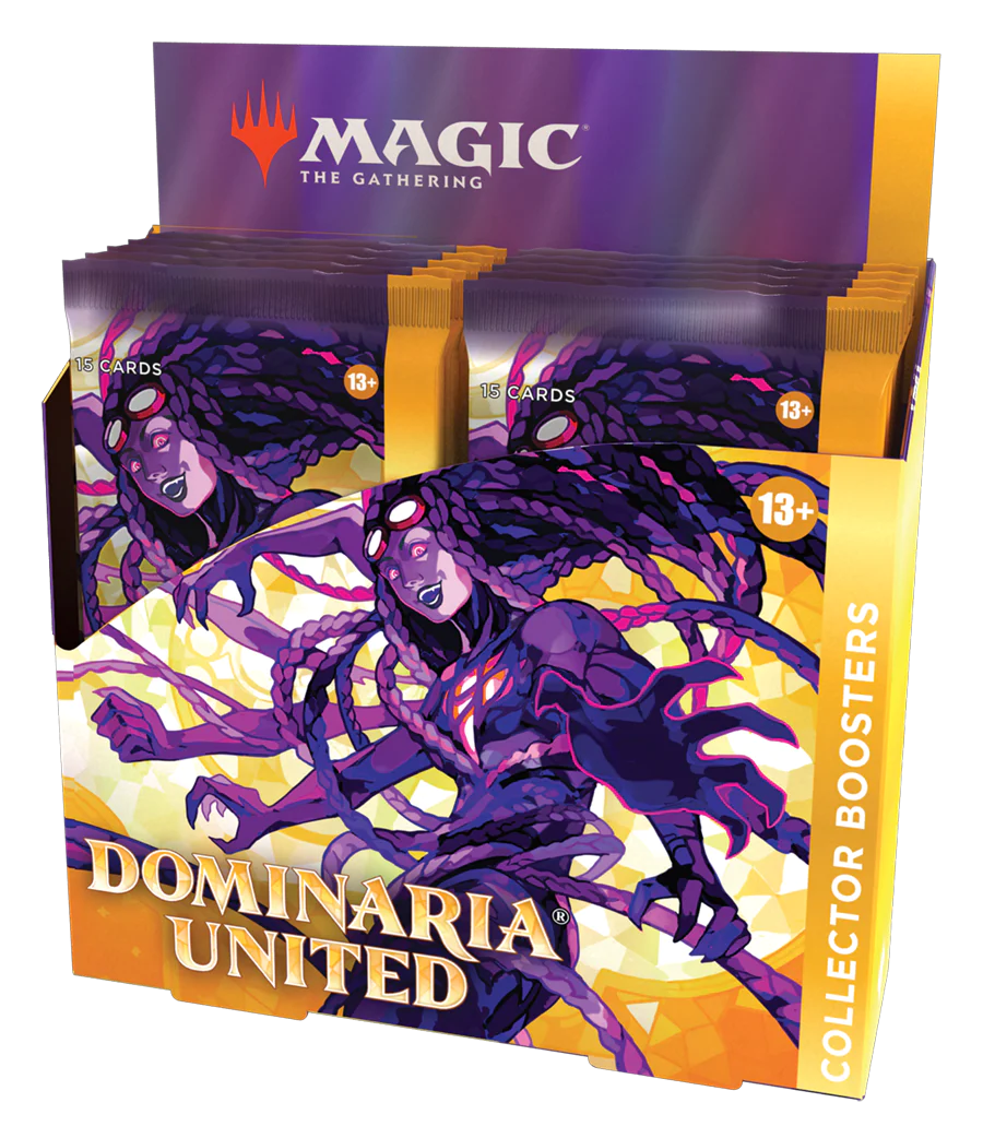 DOMINARIA UNITED - ENGLISH COLLECTOR BOOSTER BOX | Red Riot Games CA