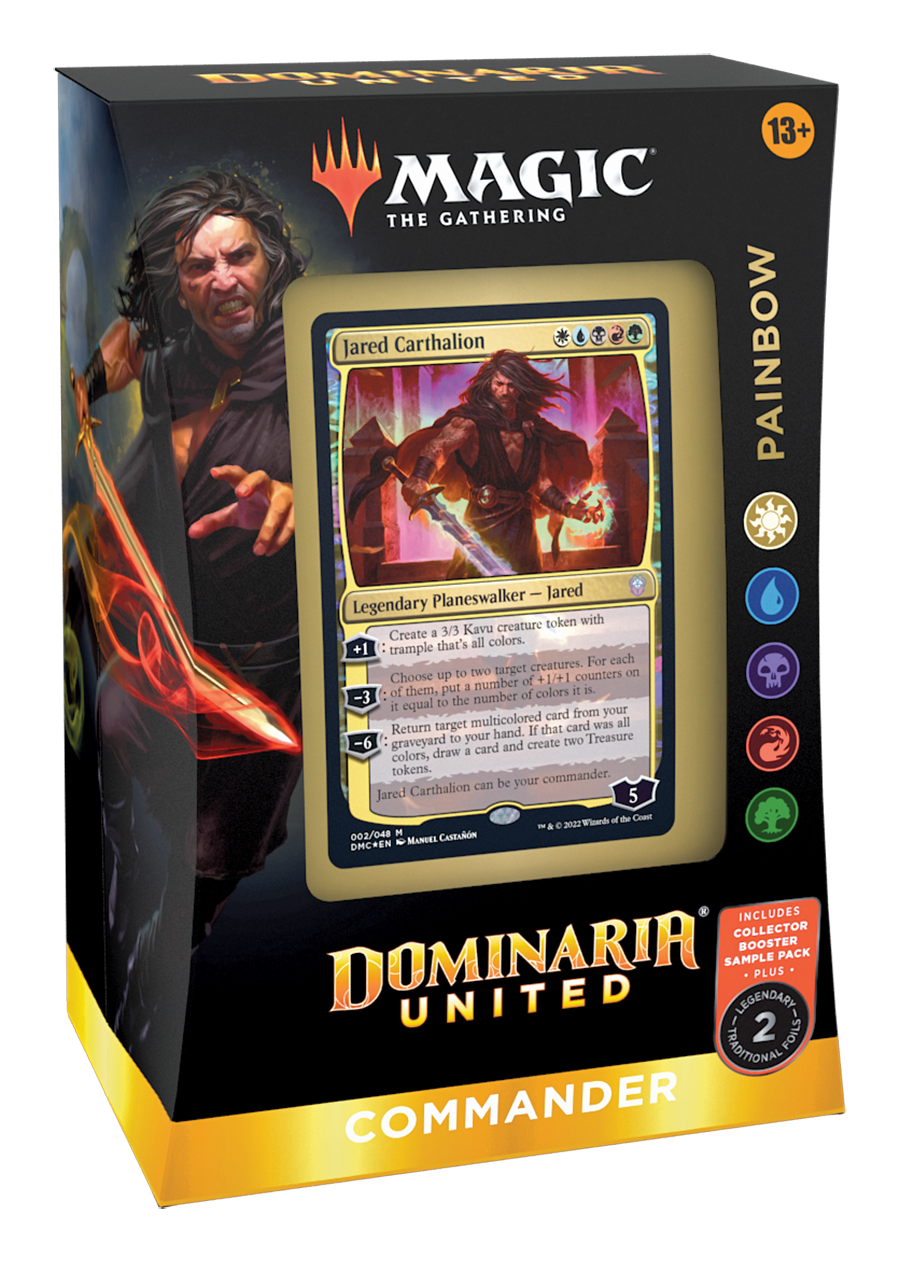 DOMINARIA UNITED PAINBOW COMMANDER DECK | Red Riot Games CA