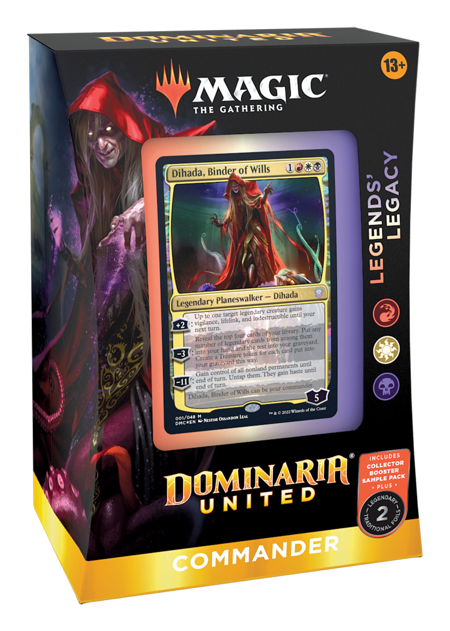 DOMINARIA UNITED LEGEND LEGACY COMMANDER DECK