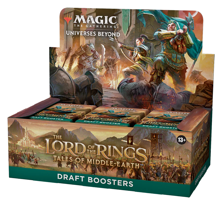 THE LORD OF THE RINGS: TALES OF MIDDLE-EARTH - ENGLISH DRAFT BOOSTER BOX