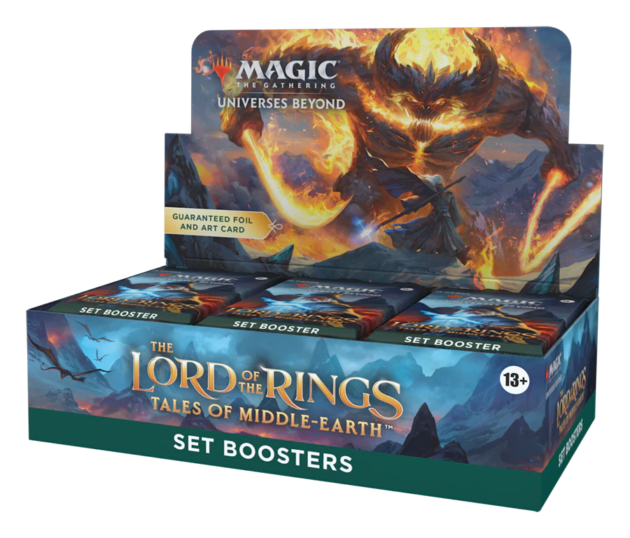 THE LORD OF THE RINGS: TALES OF MIDDLE-EARTH - ENGLISH SET BOOSTER BOX | Red Riot Games CA