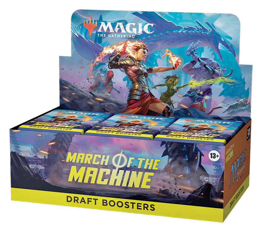 MARCH OF THE MACHINE - ENGLISH DRAFT BOOSTER BOX (PRE-ORDER)