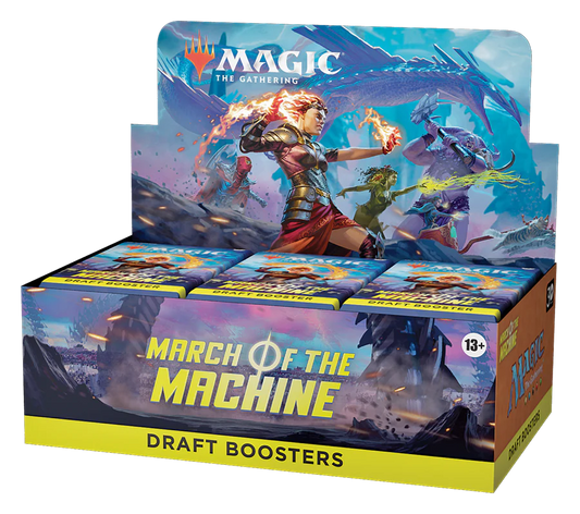 MARCH OF THE MACHINE - ENGLISH DRAFT BOOSTER BOX (PRE-ORDER)