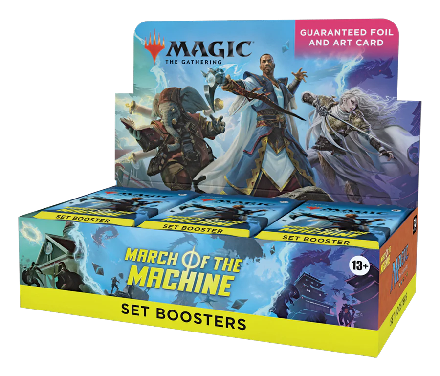 MARCH OF THE MACHINE - ENGLISH SET BOOSTER BOX | Red Riot Games CA