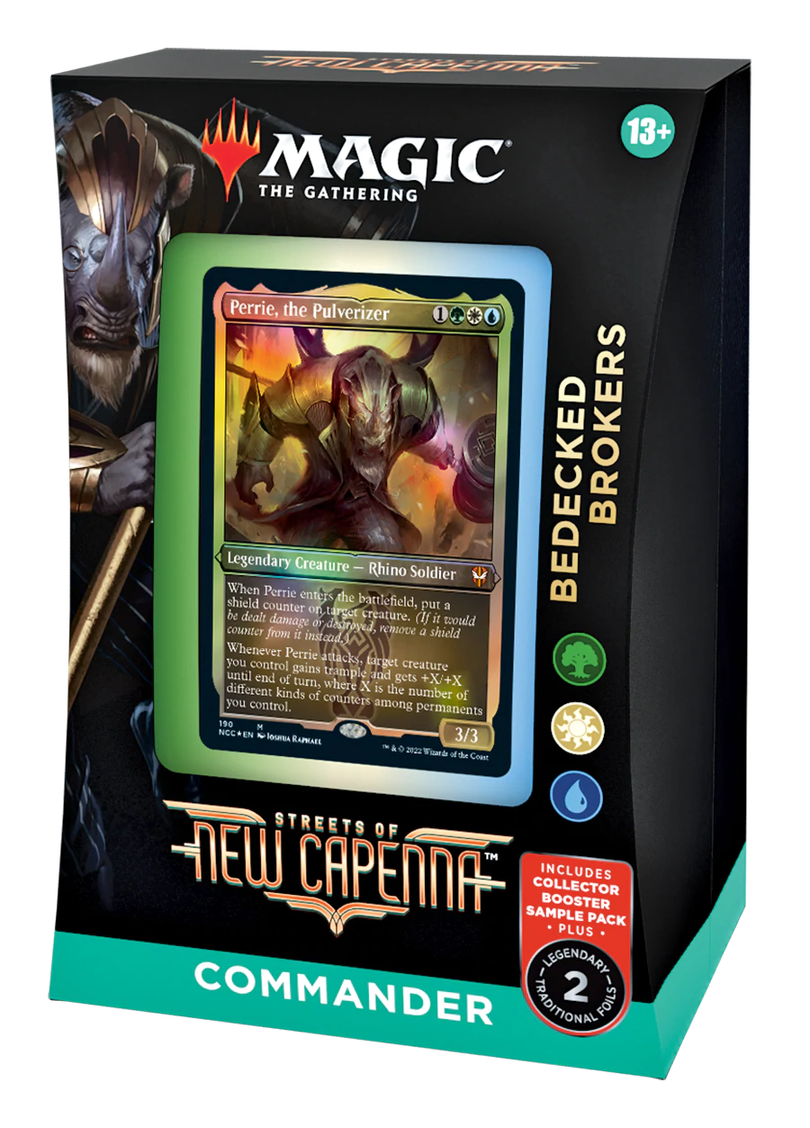 MTG - STREETS OF NEW CAPENNA - COMMANDER DECK - BEDECKED BROKERS