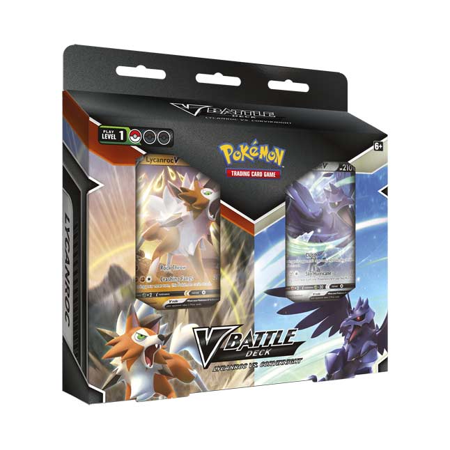 POKEMON - V BATTLE DECK - Lycanroc VS Corviknight