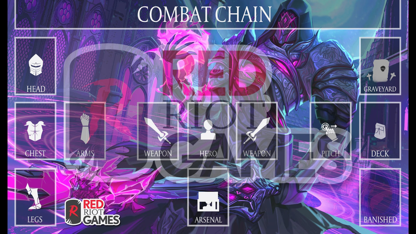 Runeblade Playmat by Red Riot Games