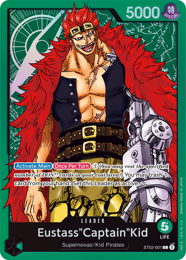 Eustass"Captain"Kid (001) [ST02-001]