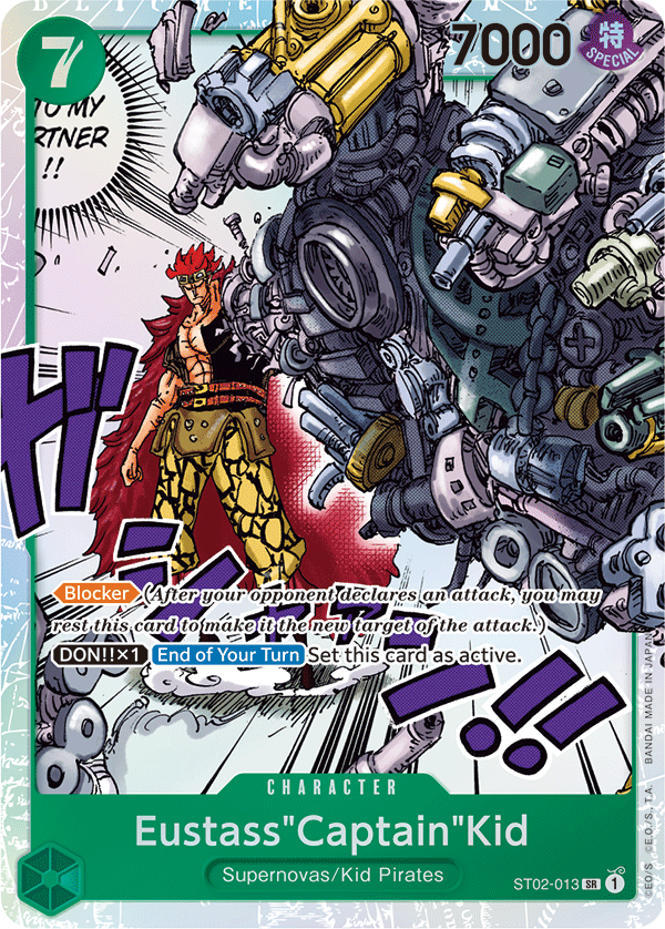 Eustass"Captain"Kid (013) [ST02-013]
