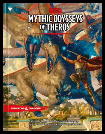 Mythic Odysseys of Theros Book (D&D Adventure) | Red Riot Games CA