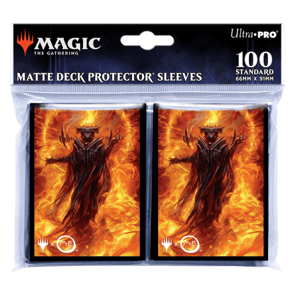 Ultra PRO: Standard 100ct Sleeves - The Lord of the Rings (Sauron, the Red Riot Games CA Ultra PRO: Standard 100ct Sleeves - The Lord of the Rings (Sauron, the Red Riot Games CA