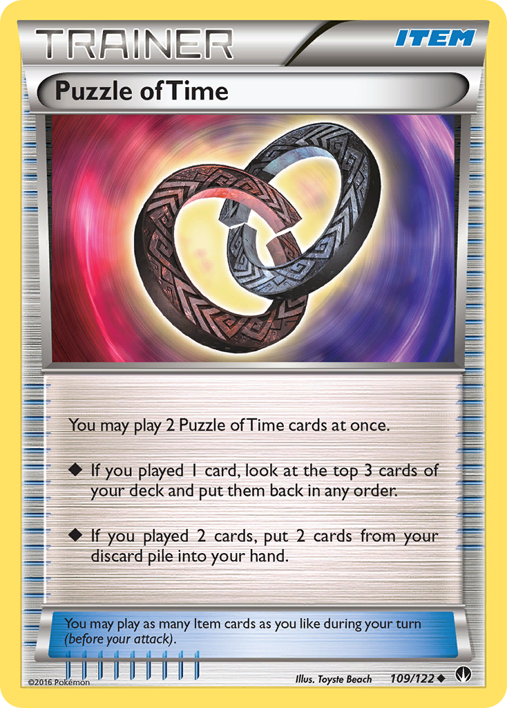 Puzzle of Time (109/122) [XY: BREAKpoint] | Red Riot Games CA