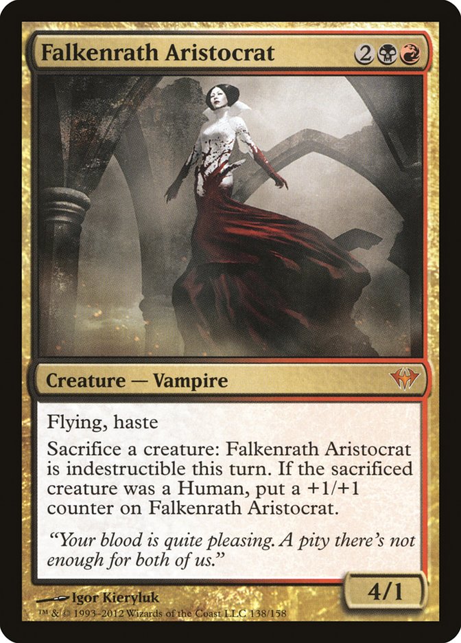 Falkenrath Aristocrat [Dark Ascension] | Red Riot Games CA
