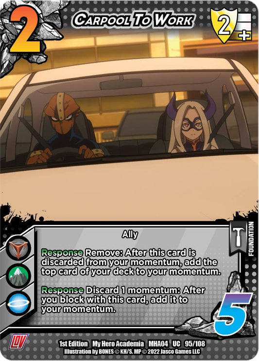 Carpool To Work [League of Villains]