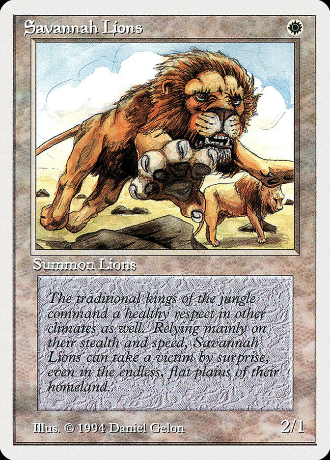 Savannah Lions [Summer Magic / Edgar] | Red Riot Games CA