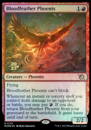 Bloodfeather Phoenix [March of the Machine Prerelease Promos] | Red Riot Games CA