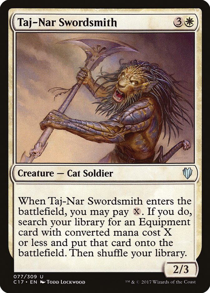 Taj-Nar Swordsmith [Commander 2017] | Red Riot Games CA