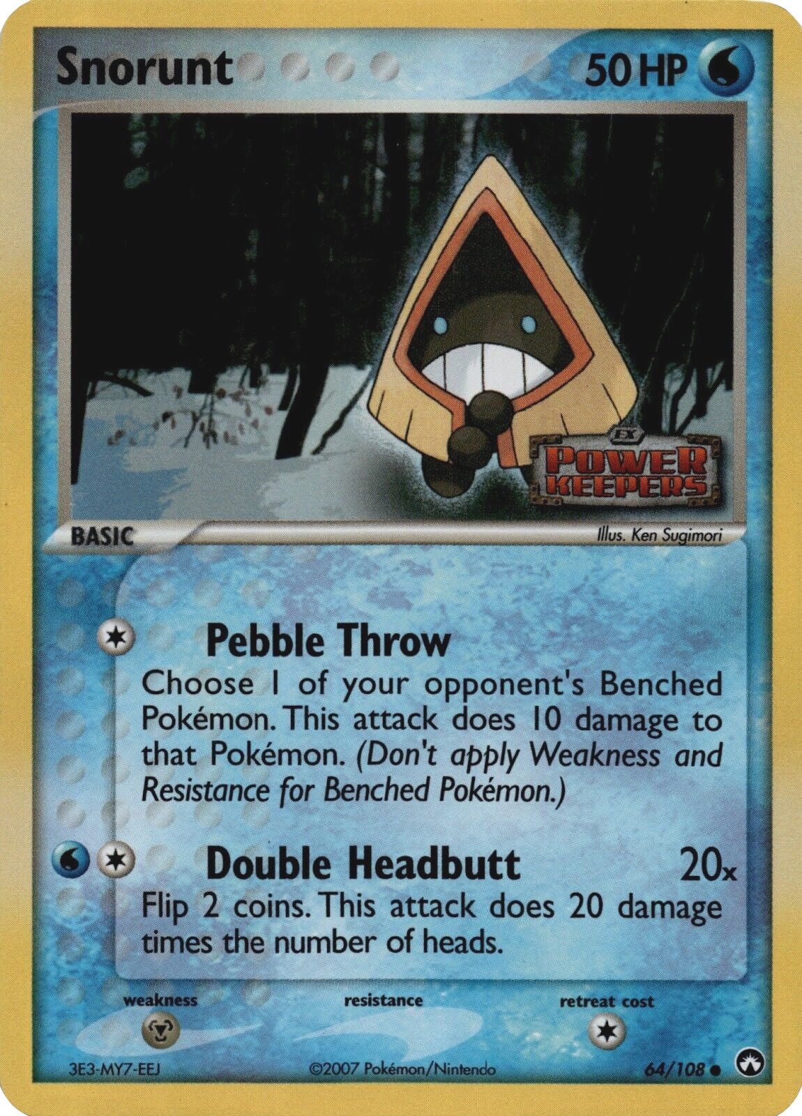 Snorunt (64/108) (Stamped) [EX: Power Keepers] | Red Riot Games CA